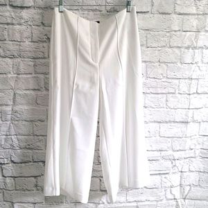Express White cropped pants